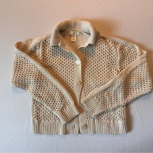 HM knit button up cardigan